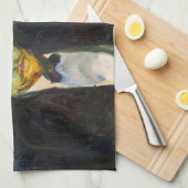 Linge De Cuisine Edvard Munch - Jealousy (Quart Plié)