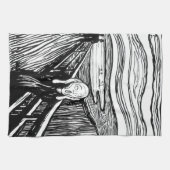 Linge De Cuisine Edvard Munch - La lithographie de cri (Horizontal)