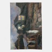 Linge De Cuisine Edvard Munch - La tempête (Vertical)