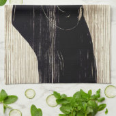 Linge De Cuisine Edvard Munch - Le Kiss IV (Plié)