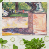 Linge De Cuisine Edvard Munch - Le penseur de Rodin (Plié)