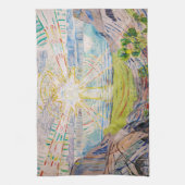 Linge De Cuisine Edvard Munch - Le Soleil 1910 (Vertical)