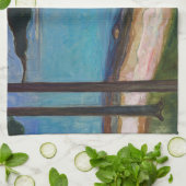 Linge De Cuisine Edvard Munch - Lune (Plié)