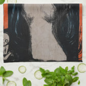 Linge De Cuisine Edvard Munch - Madonna Lithographie (Plié)