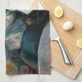 Linge De Cuisine Edvard Munch - Nuit d'été, Enger sur la plage (Quart Plié)