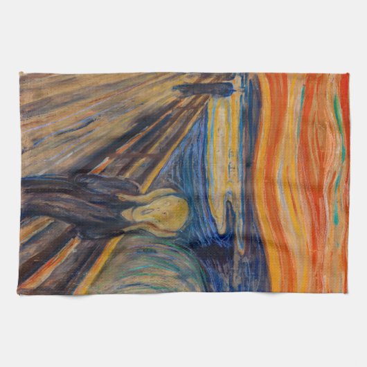 Linge De Cuisine Edvard Munch - The Scream 1893 (Horizontal)