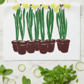 Linge De Cuisine Edward Penfield Daffodils de Harper en 1899 (Plié)