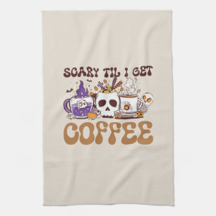 Linge De Cuisine Effrayant Jusqu'À Ce Que J'Obtienne Du Café