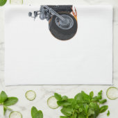 Linge De Cuisine Éffrayant Sloth Motorcycle Ride Halloween Biker Fu (Plié)