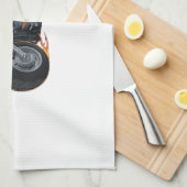 Linge De Cuisine Éffrayant Sloth Motorcycle Ride Halloween Biker Fu (Quart Plié)