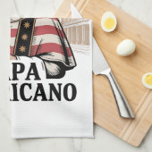 Linge De Cuisine Église catholique américaine du pape Léon (Quart Plié)