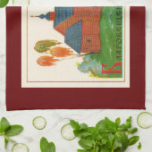 Linge De Cuisine Église russe de Blagoveshchenskoye (Plié)