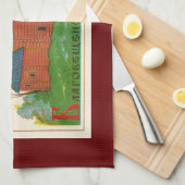 Linge De Cuisine Église russe de Blagoveshchenskoye (Quart Plié)