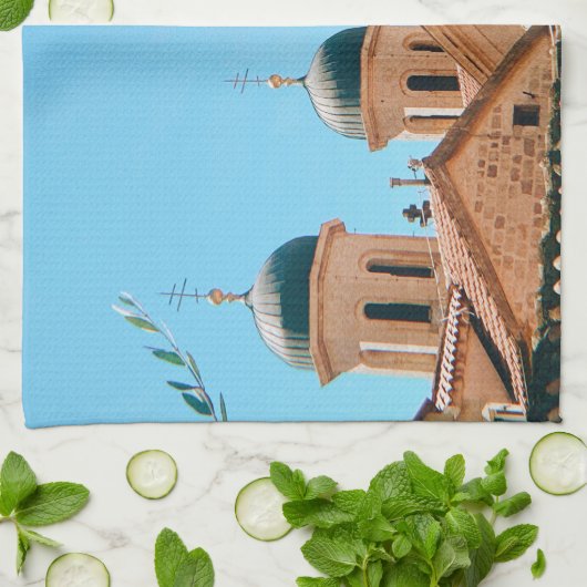 Linge De Cuisine Église Saint-Nicolas - Kotor - Monténégro (Plié)