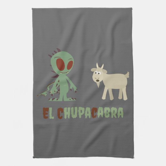 Linge De Cuisine El Chupacabra (Vertical)