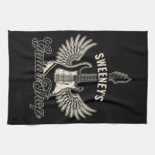 Linge De Cuisine Electric Wings Guitarist Personalized Guitar (Horizontal)