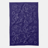 Linge De Cuisine Elefant und Bär (Vertical)