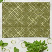 Linge De Cuisine Élégance en croisillons (Plié)