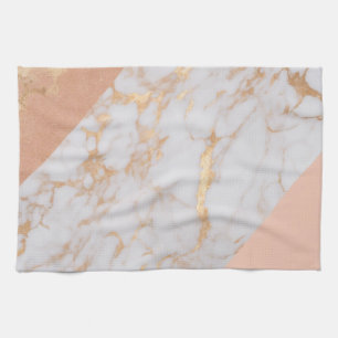 Linge De Cuisine Elégance en marbre de Peachy