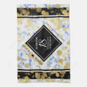 Linge De Cuisine Élégant 18ème anniversaire de porcelaine (Vertical)