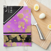 Linge De Cuisine Élégant 33e anniversaire du Mariage Améthyste (Quart Plié)