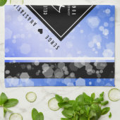 Linge De Cuisine Élégant 45e anniversaire de Mariage Sapphire (Plié)