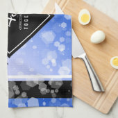 Linge De Cuisine Élégant 45e anniversaire de Mariage Sapphire (Quart Plié)