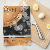 Linge De Cuisine Élégant 7e 22e 49e anniversaire de Mariage de cuiv (Quart Plié)