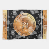 Linge De Cuisine Élégant 7e 22e 49e anniversaire de Mariage de cuiv (Horizontal)