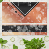 Linge De Cuisine Élégant 8ème anniversaire de Mariage de bronze (Plié)