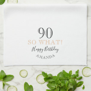 Linge De Cuisine Elégant 90 Alors ce que Drôle Citation 90e Anniver