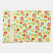 Linge De Cuisine Elégant Aquarelle Illustrée À La Main (Horizontal)