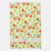 Linge De Cuisine Elégant Aquarelle Illustrée À La Main (Vertical)