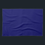 Linge De Cuisine Élégant bleu marine bleu uni couleur blanc Modèle<br><div class="desc">Télécharger sur mesure Ajouter votre monogramme Photo initiale ou logo Nom du texte Élégant Cuisine et repas moderne / Table et linge de cuisine / Modèle blanc foncé Marine bleu uni serviette de cuisine.</div>