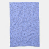 Linge De Cuisine Elegant Blue Liquid Mandala Art Pattern (Vertical)