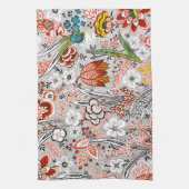 Linge De Cuisine Élégant Boho Vintage Abstrait | (Vertical)