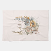 Linge De Cuisine Elégant bouquet de fleurs avec Dreamcatcher (Horizontal)