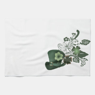Linge De Cuisine Élégant Casquette Shamrock
