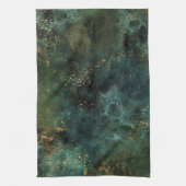 Linge De Cuisine Élégant émeraude profonde  (Vertical)