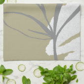 Linge De Cuisine Élégant Feuille aquarelle (Plié)