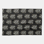 Linge De Cuisine Elegant Floral "Don't Give Up!" Motivational  (Horizontal)