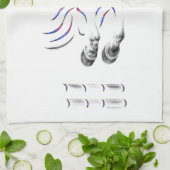 Linge De Cuisine Élégant Jumper Horse (Plié)