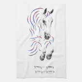 Linge De Cuisine Élégant Jumper Horse (Vertical)