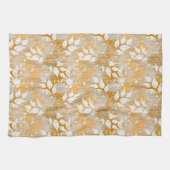 Linge De Cuisine Elégant motif floral. (Horizontal)