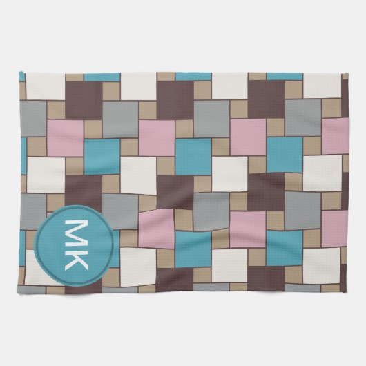 Linge De Cuisine Élégant nectar rose (Horizontal)