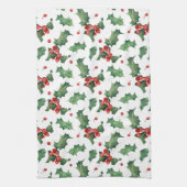 Linge De Cuisine Élégant Noël de Red Berry (Vertical)