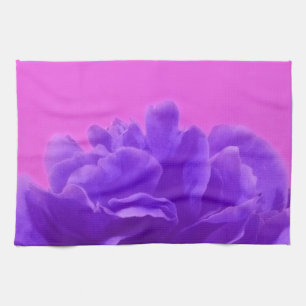 Linge De Cuisine Elegant Purple Raspberry Floral