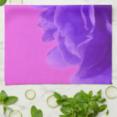 Linge De Cuisine Elegant Purple Raspberry Floral (Plié)