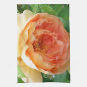 Linge De Cuisine Élégant Rose orange (Vertical)
