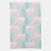 Linge De Cuisine Elégant rose rose bleu vert pastel tendance (Vertical)